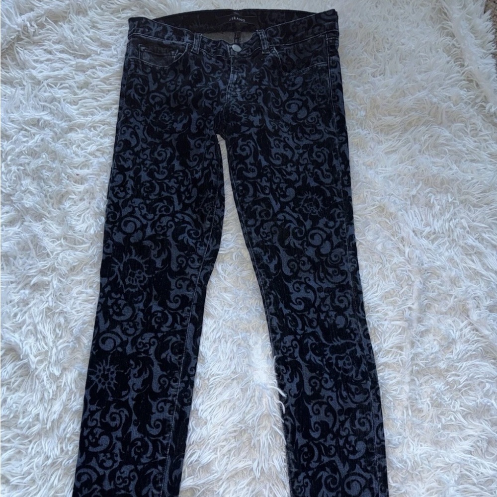 J Brand Gorgeous Brocade Jeans